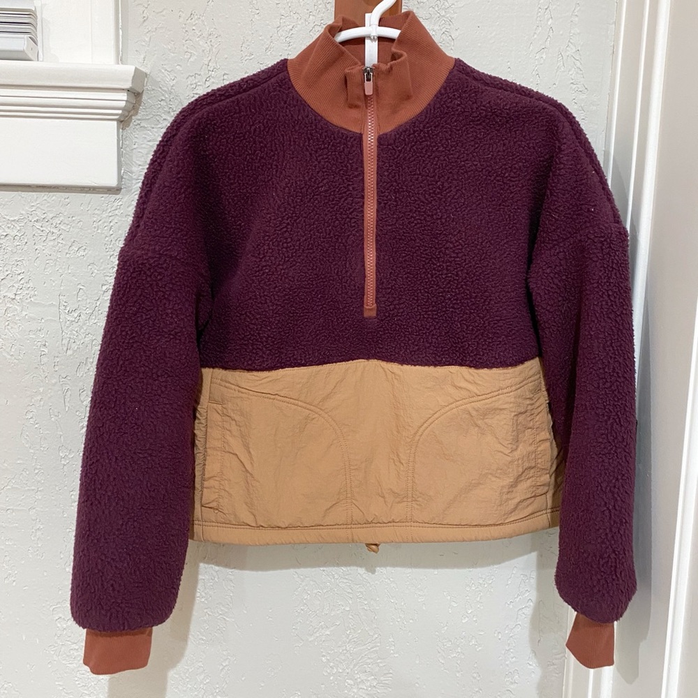 Fabletics, Cropped, Half-Quarter Zip Jacket! - image 5